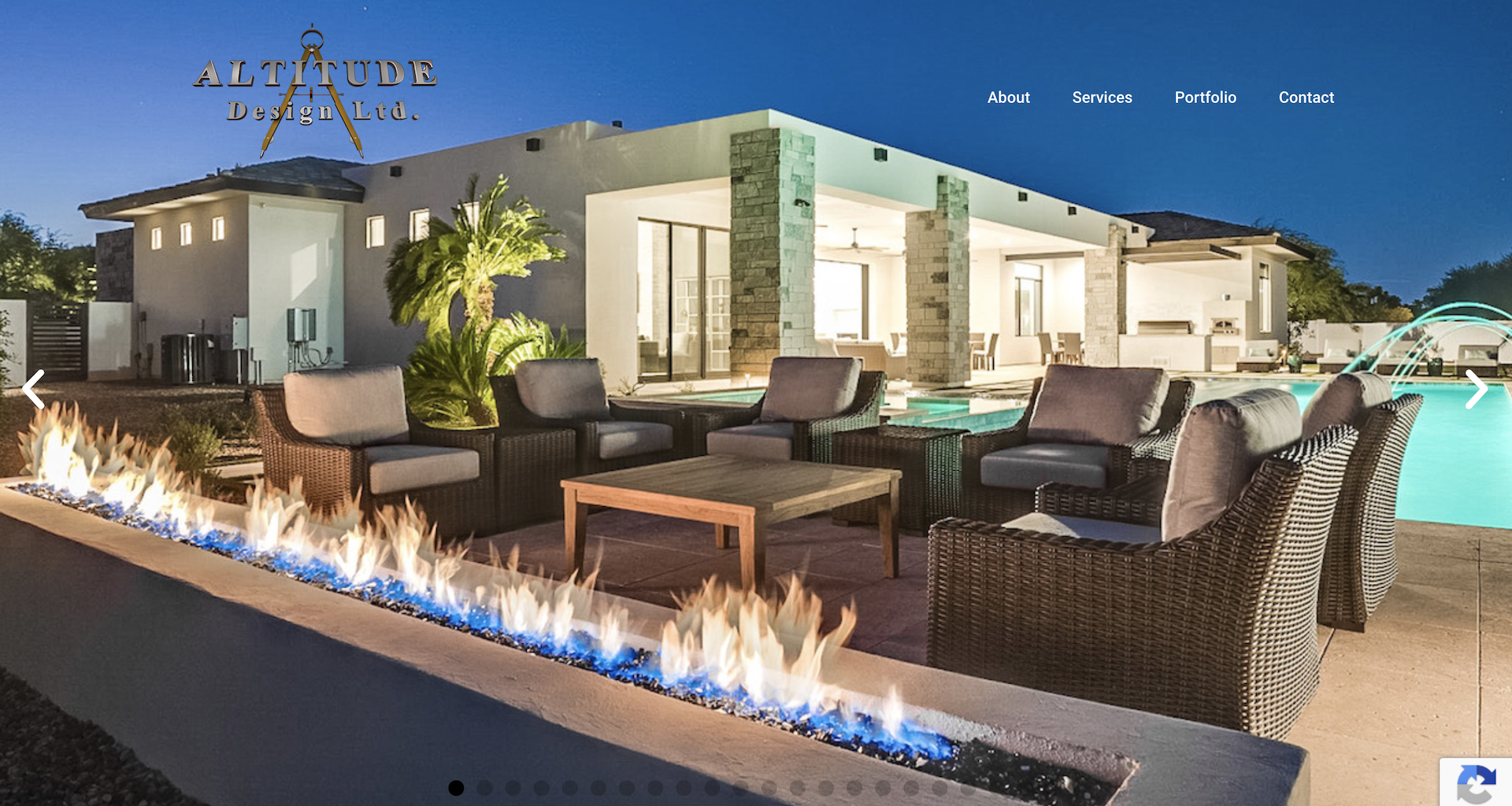 Cortez Web Services portfolio site for Altitude Design